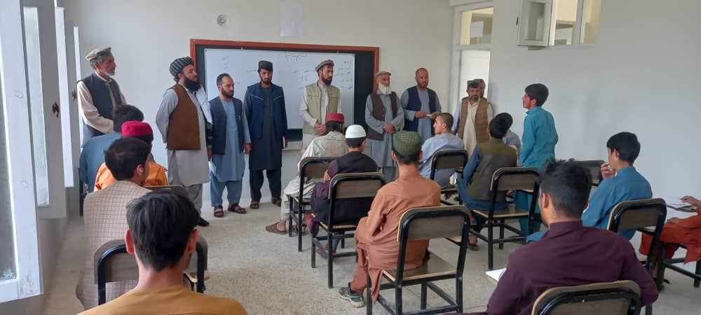 بازدید از مراکز تعلیمات تخنیکی و مسلکی ولسوالی پغمان 